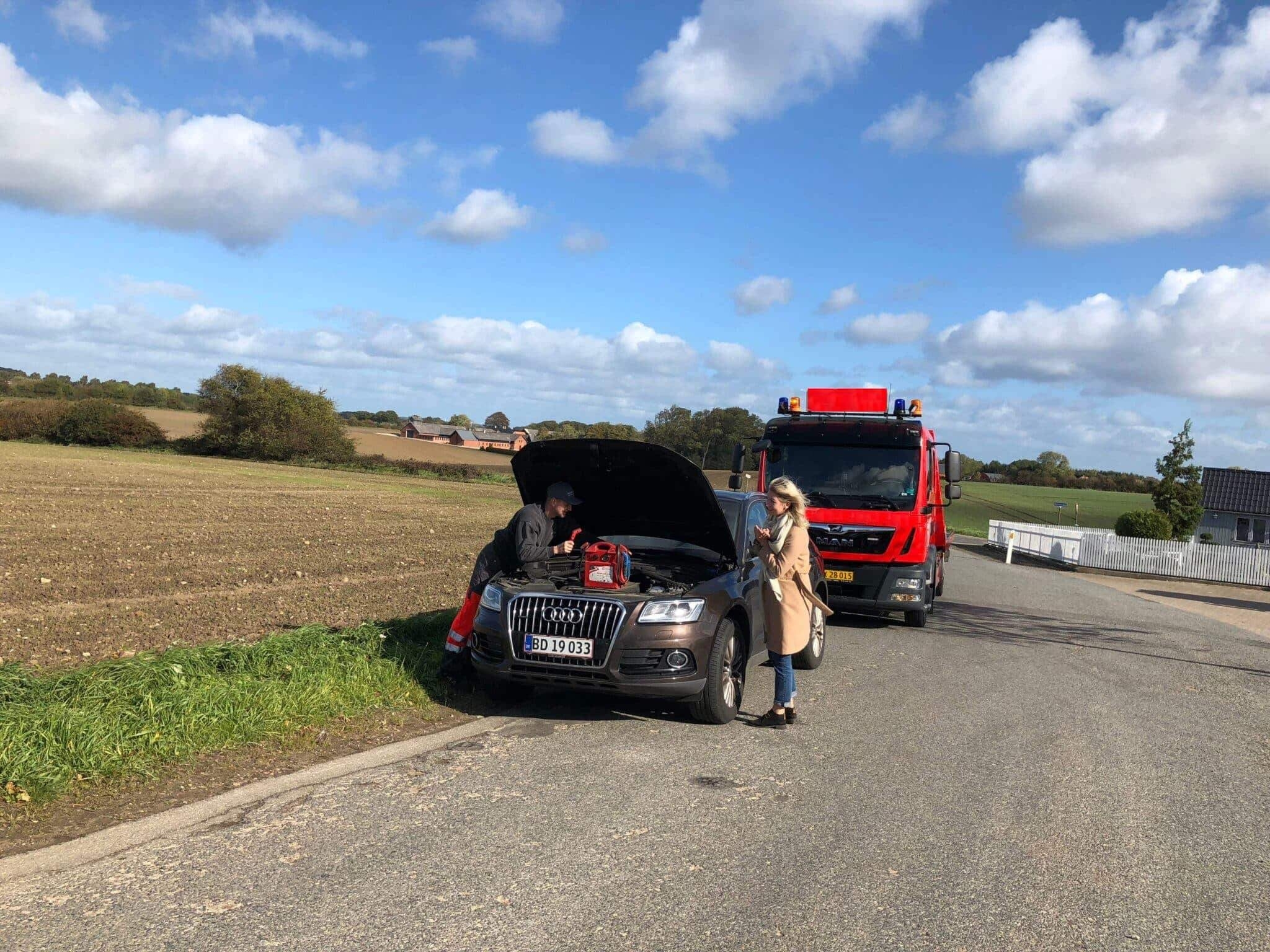 Vejhjælp og autohjælp i Randers, Aarhus og Bjerringbro – hurtig assistance på stedet uden abonnement